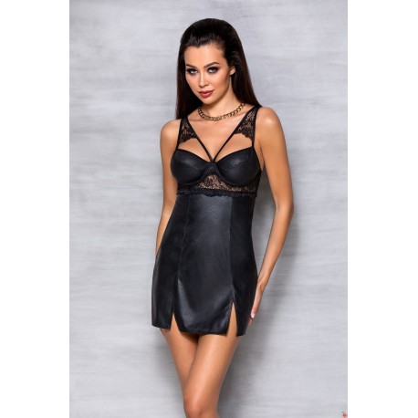 Сексуальное платье LOONA Chemise black L/XL - Passion