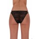 Трусики FELICITA THONG black S/M - Passion