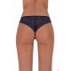 Gaćice LYRIA THONG navy blue S/M - Passion