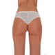 Трусики LYRIA THONG white S/M - Passion