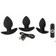 Analni set Butt plug set Black Velvets 