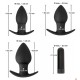 Analni set Butt plug set Black Velvets 