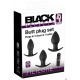 Analni set Butt plug set Black Velvets 