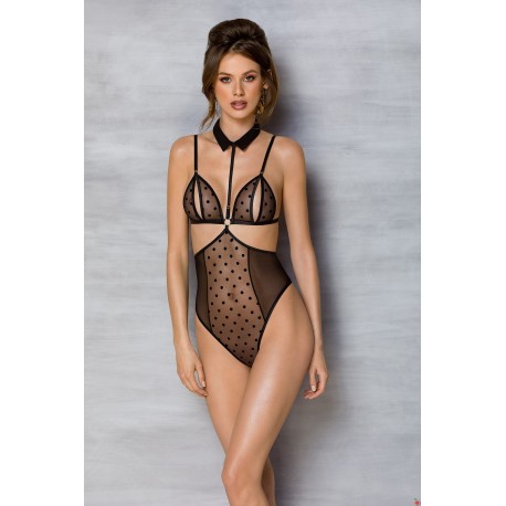 Bodi DOMINICA BODY black S/M - Passion