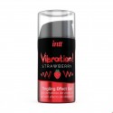 Жидкий вибратор VIBRATION STRAWBERRY 15 ml