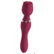 Vibromasazer Thumping Wand Vibrator Rosenrot