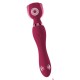 Vibromasazer Thumping Wand Vibrator Rosenrot