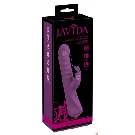 Вибратор со стимулятором клитора 2 Function Rabbit Vibrator JAVIDA