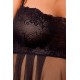 Комплект LESLIE CHEMISE black S/M - Avanua