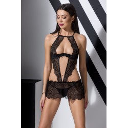 Комплект DELIENA CHEMISE black S/M - Passion